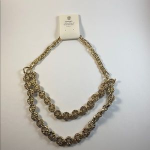 Eclat gold necklace
